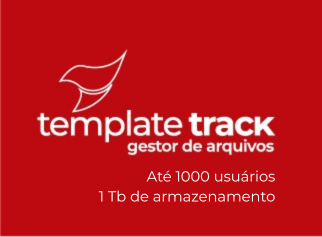 Template Track gestor de arquivos sistema de gerenciamento de arquivos